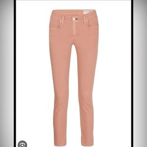 RAG & BONE SKINNY denim jeans Clay Pink-Brown Color size 29